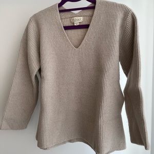Velvet by Graham & Spencer cream sweater